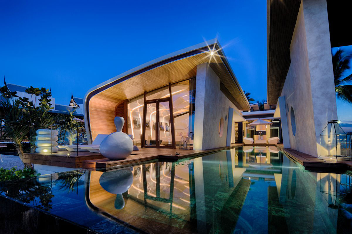 Современный дизайн отеля в Таиланде Iniala Beach House от студии A-cero