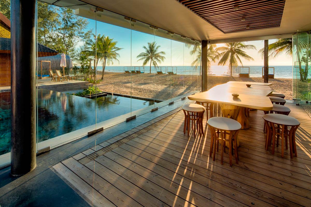 Современный дизайн отеля в Таиланде Iniala Beach House от студии A-cero