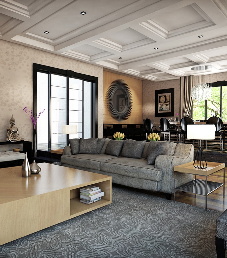 Интерьер гостиной в современном классическом стиле от Özhan Hazirlar