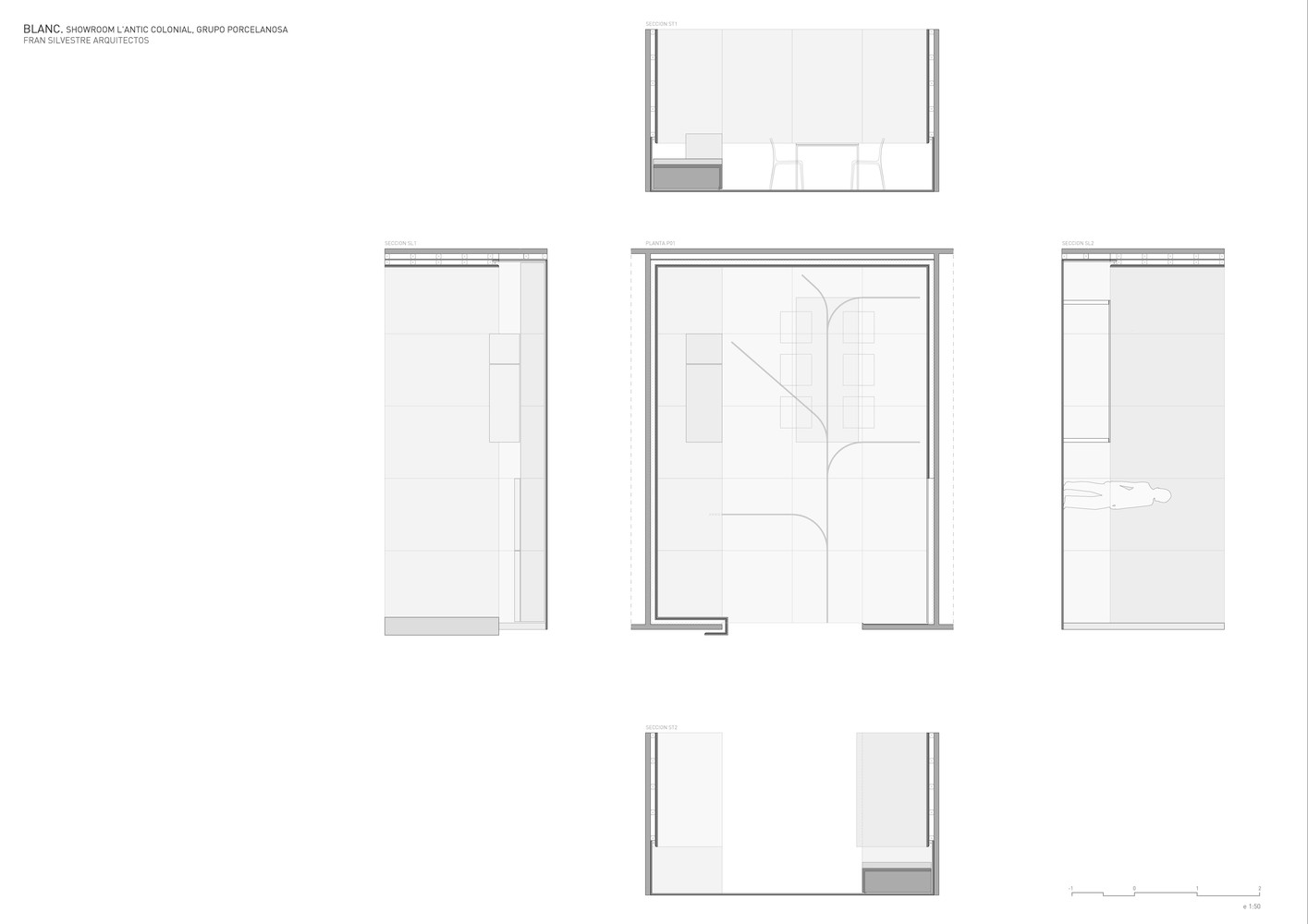 Blanc, Showroom L'Antic Colonial / Fran Silvestre Arquitectos