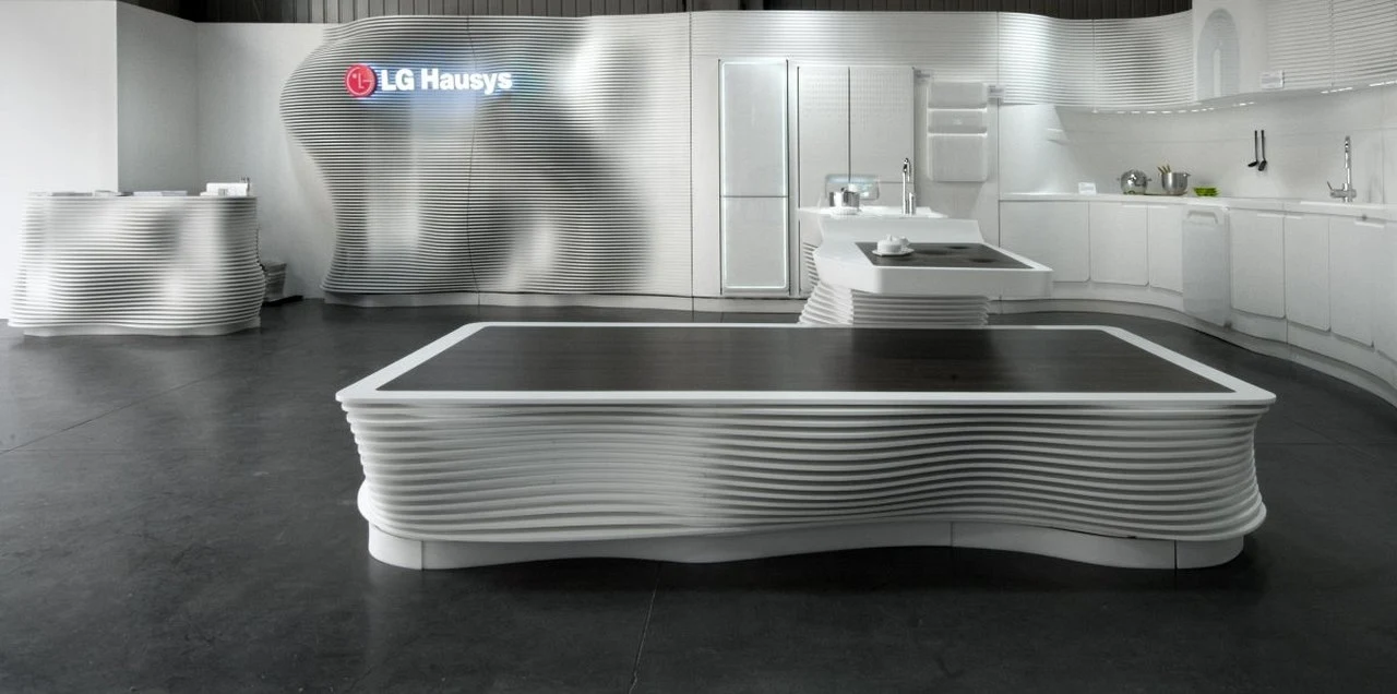 Кухня HI MACS от LG Hausys