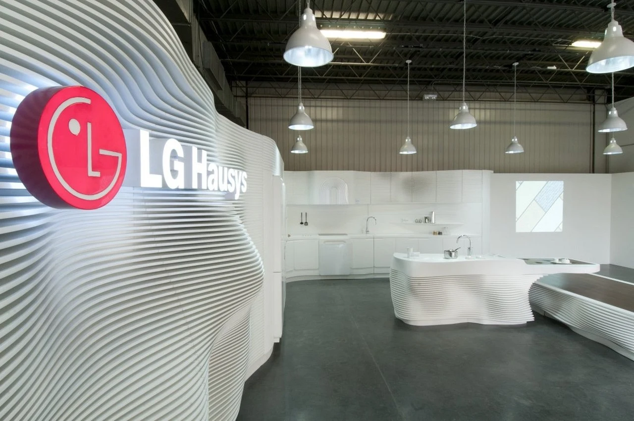 Кухня HI MACS от LG Hausys