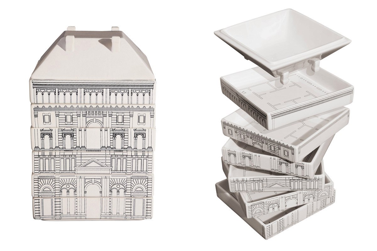 Город из фарфора — дизайнерский сервиз Seletti Palazzo